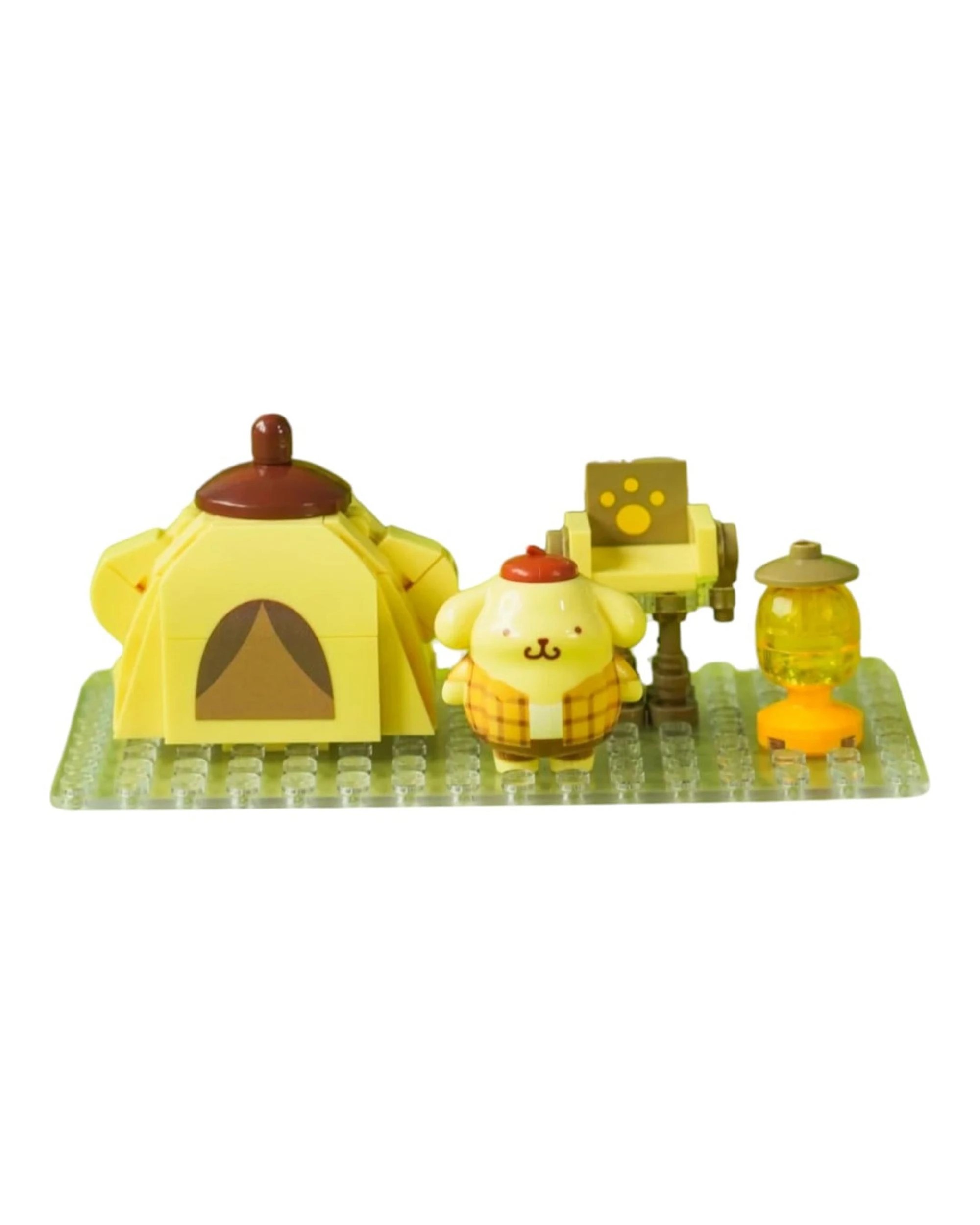 2 Play Nation Sanrio Pikku Pikku Pompompurin Forest Chill Expansion Pack Building Block Set, 2 of 2