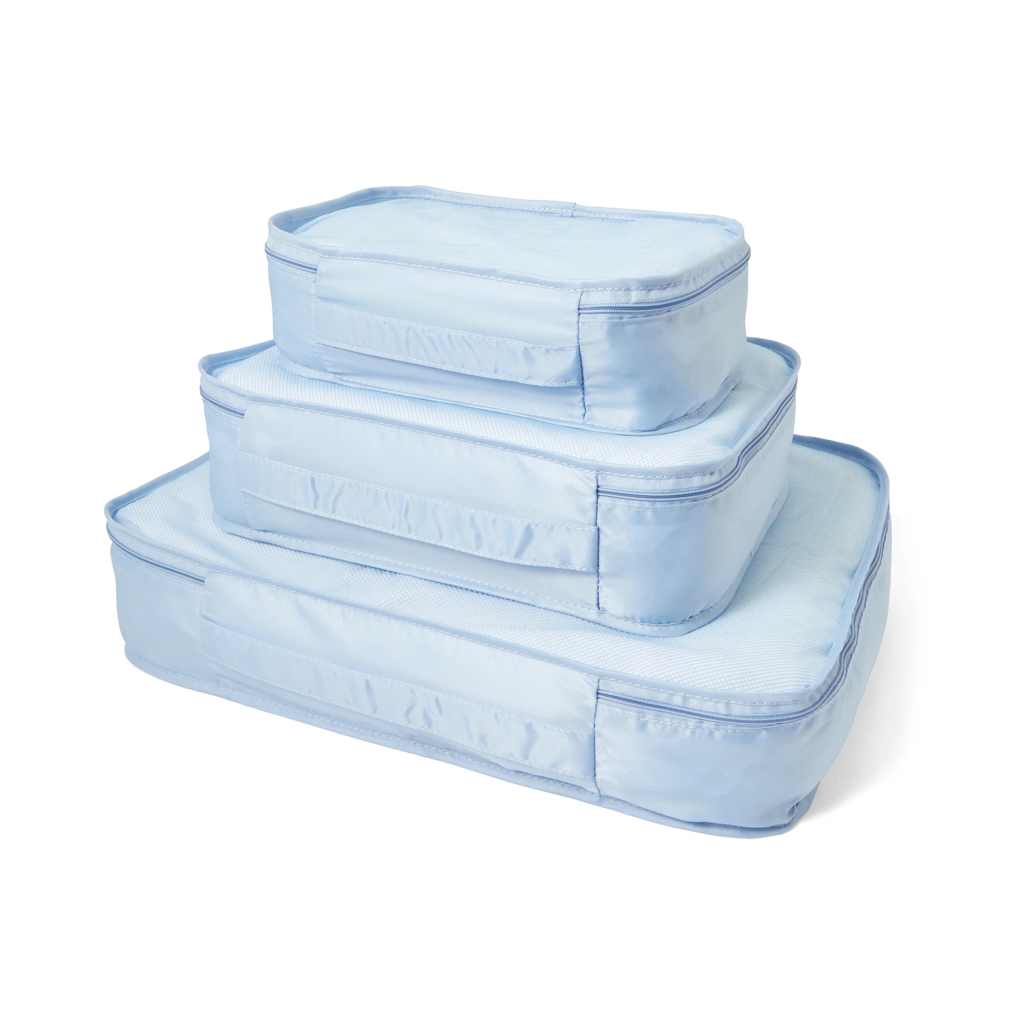 5 3 Piece Packing Cube - Blue, 5 of 9