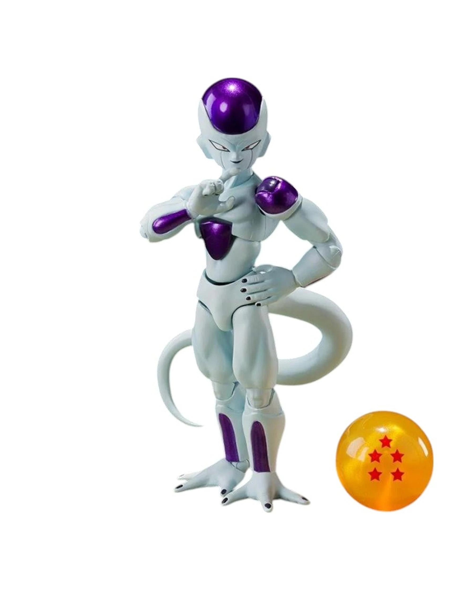 1 Tamashii Nations S.H.Figuarts Dragon Ball Z Frieza Fourth Form Figure, 1 of 7
