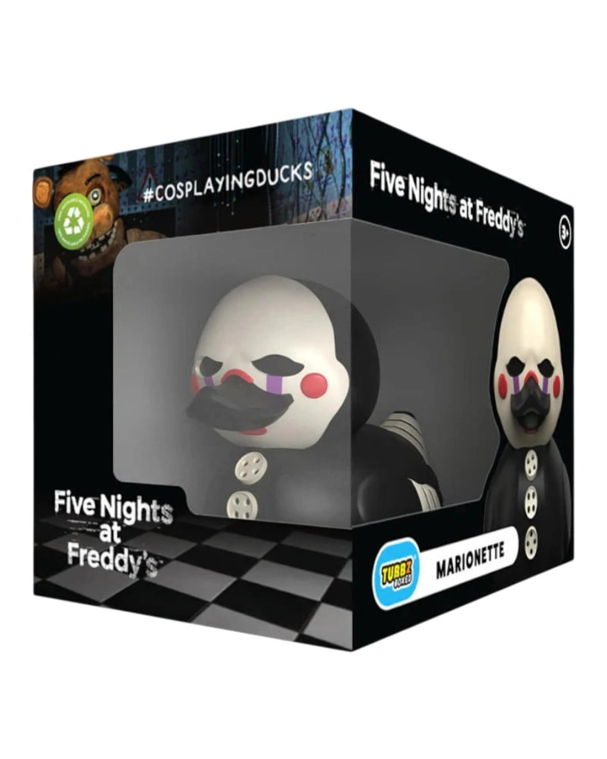 1 TUBBZ Five Nights at Freddy's Marionette Boxed Edition Cosplaying Duck Figure, 1 of 4