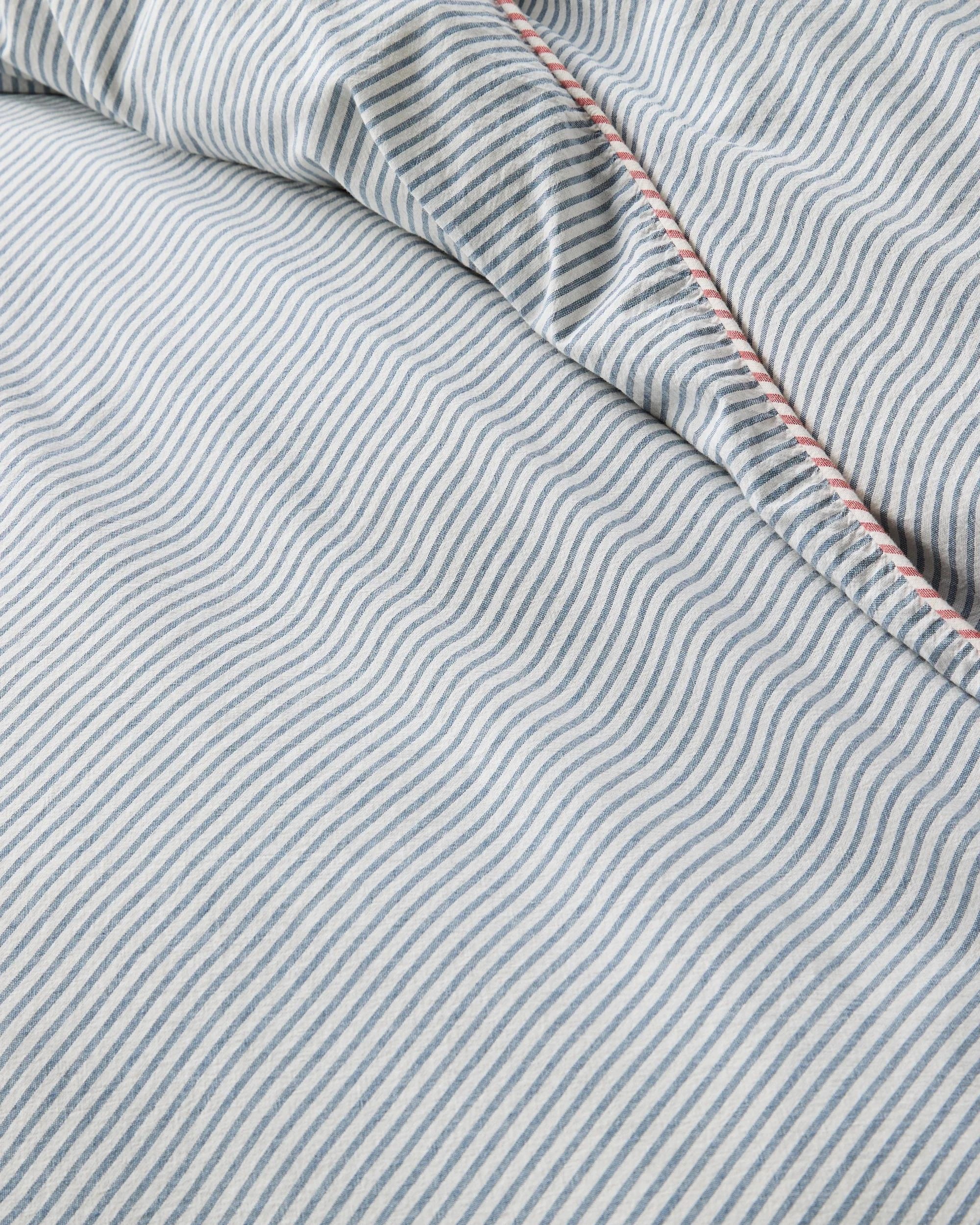 3 Target Finn Coastal Stripe Cotton Quilt Cover Set - Double Bed - Blue, 3 of 6