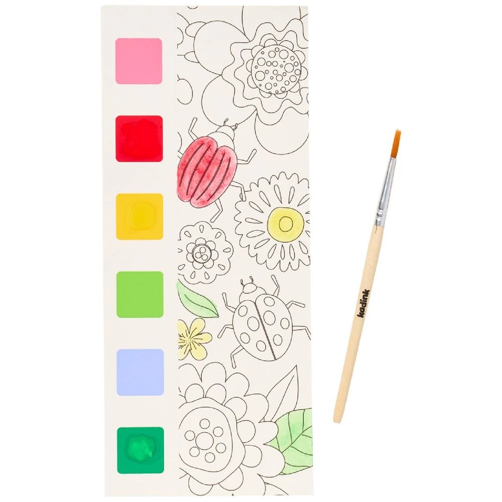 4 Kadink Water Colour Painting Book Insect Garden, 4 of 6
