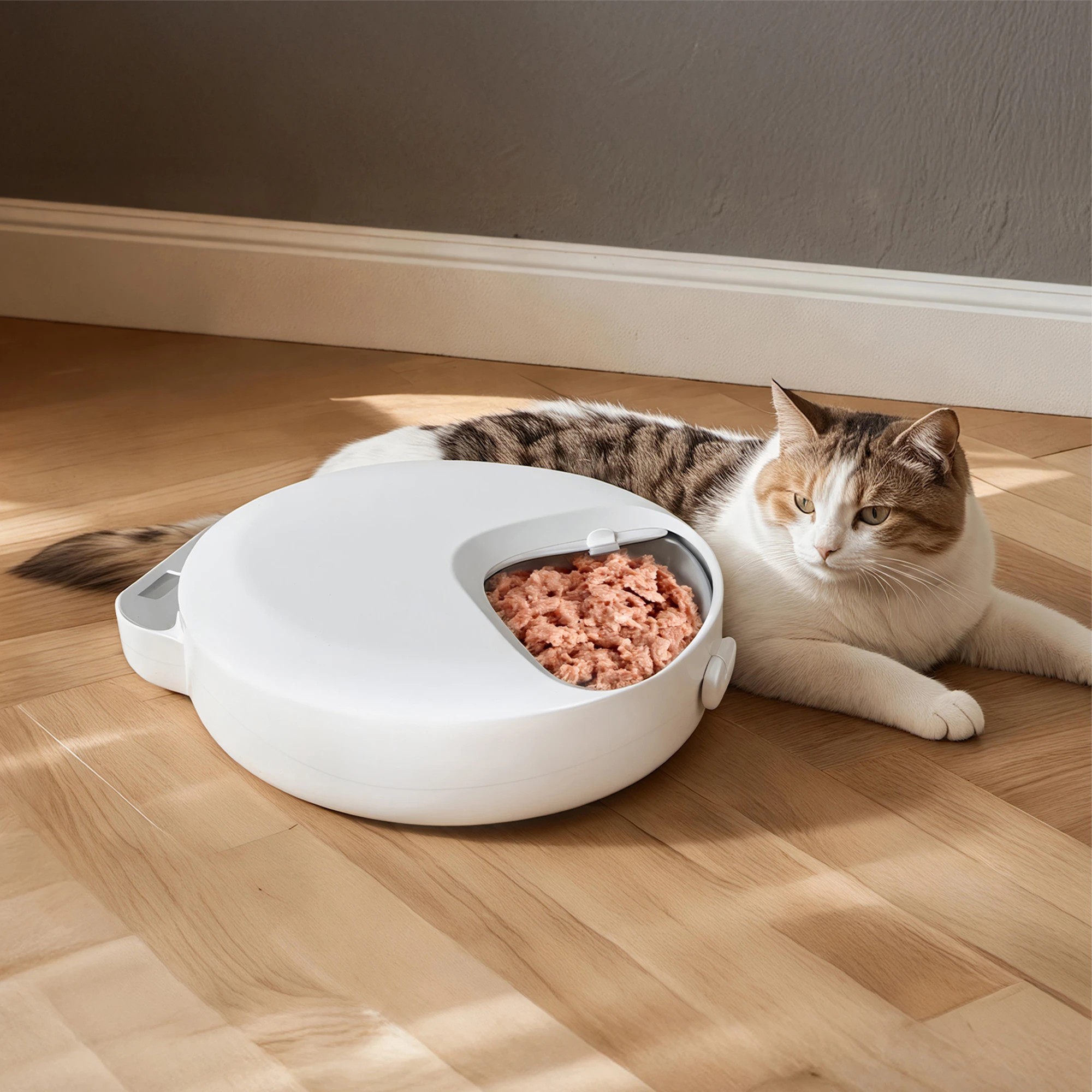 8 Pawz 4 Meals Automatic Timer Smart Pet Feeder, 8 of 9