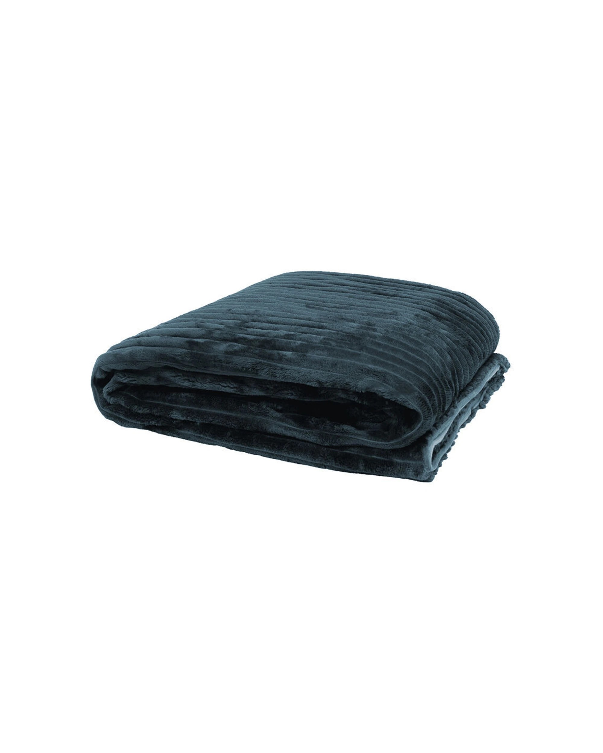 1 BAMBURY Channel Warm Sofa Couch Blanket Soft Bedroom Throw 280GSM, 1 of 3