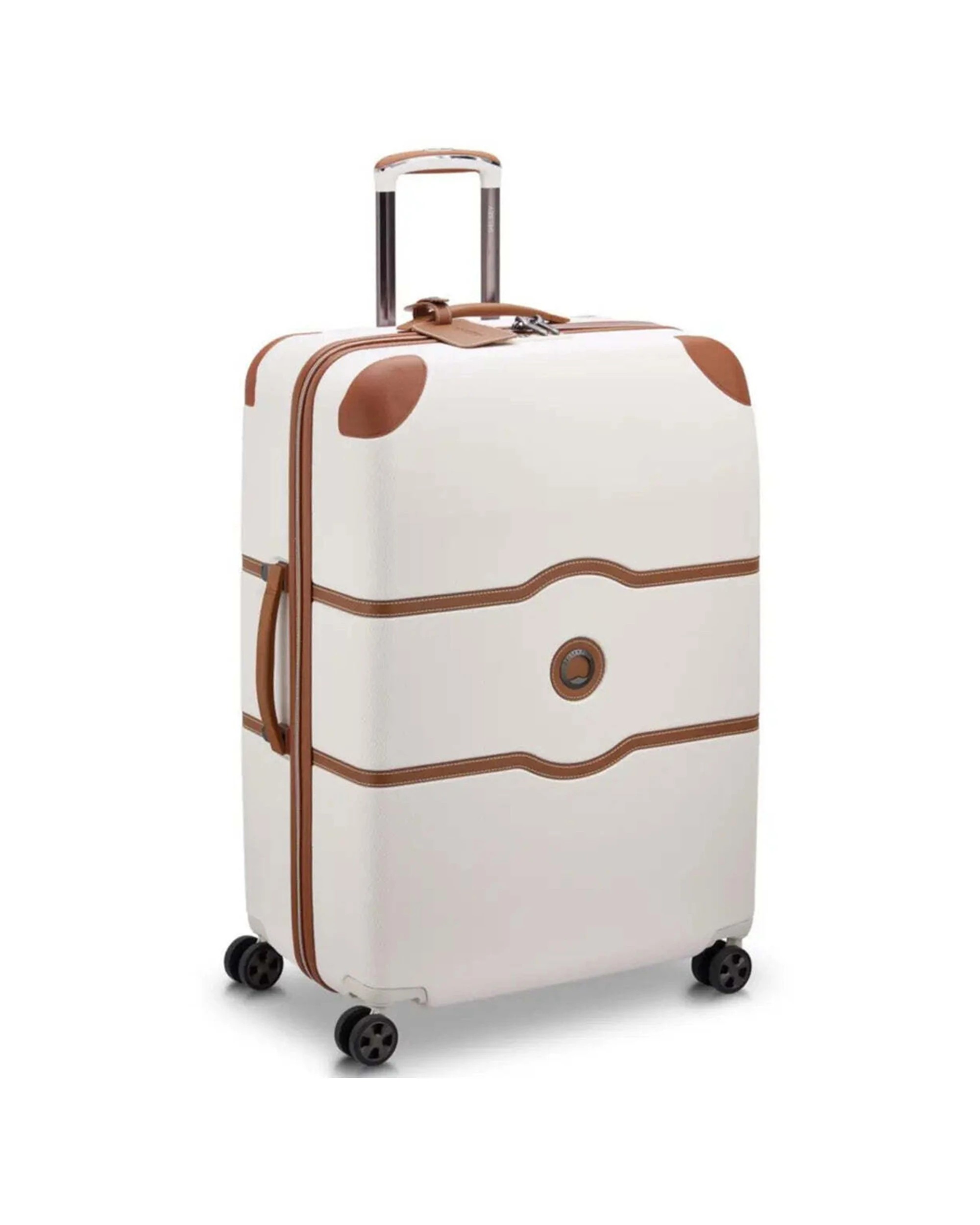 4 Delsey Luggage Chatelet Air 2.0 - 76 cm 4-Wheel Suitcase TSA Lock Angora - White, 4 of 6