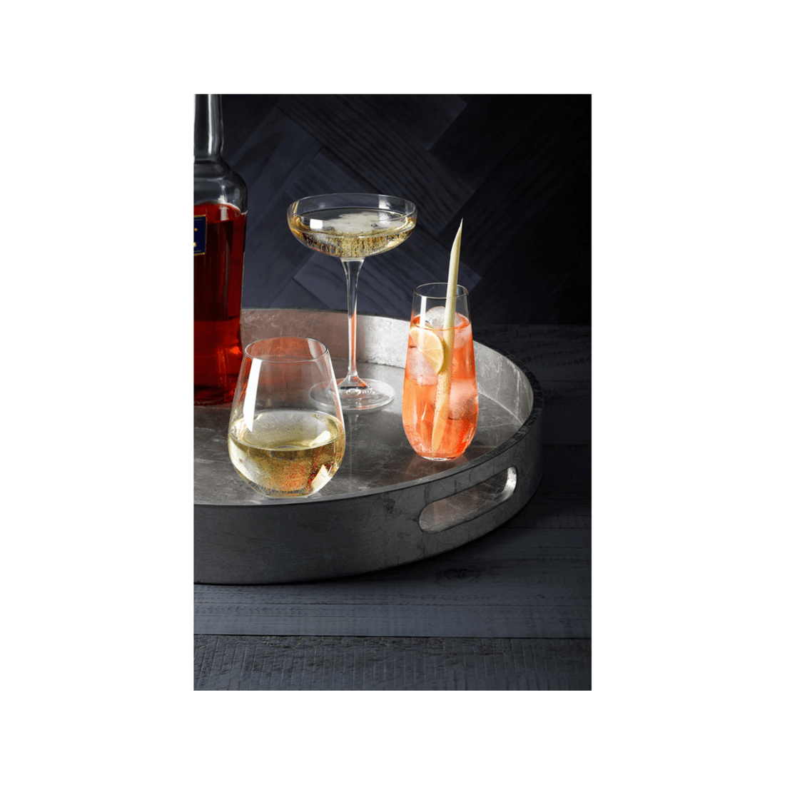 5 Krosno Harmony 6pc Durable Stemmed Coupe Champagne Glass Set 240ml Glassware
 - Plain, 5 of 9