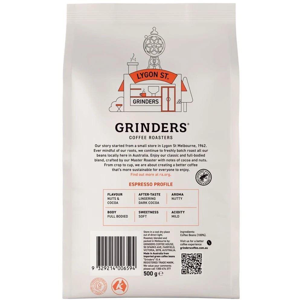 3 Grinders Espresso Coffee Beans 500g, 3 of 3