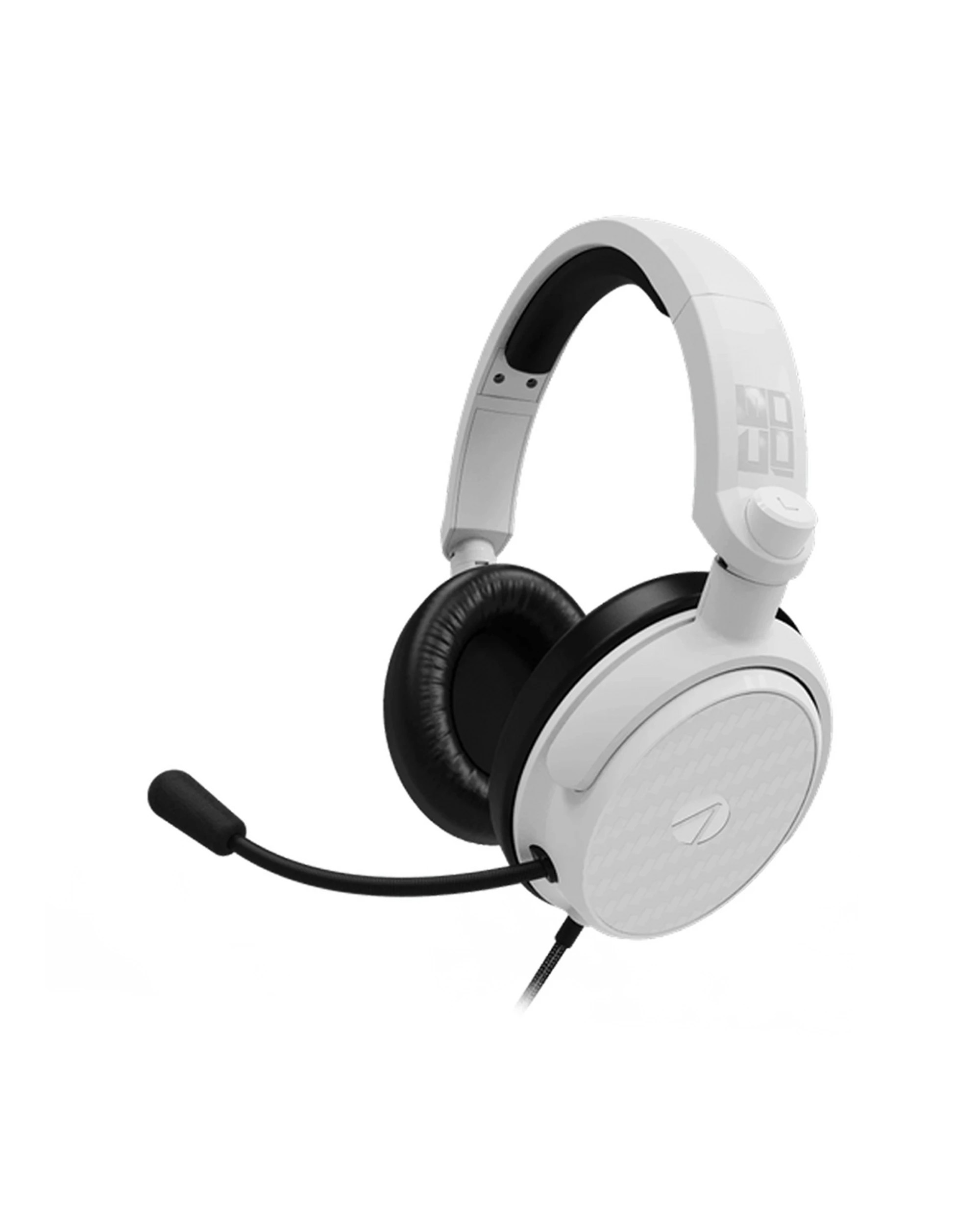 1 4Gamers Multiplatform Wired Over Ear Gaming Headset With Microphone 3.5mm - White, 1 of 5