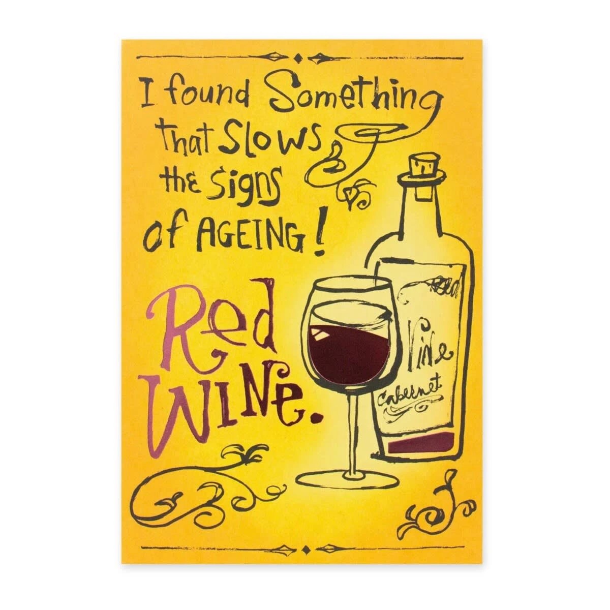 3 Connections from Hallmark Birthday Card - Raise A Glass, 3 of 3