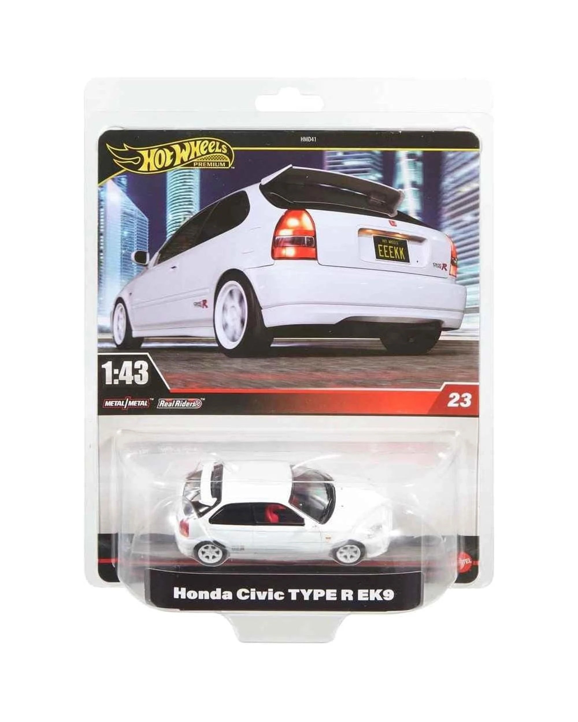 1 Hot Wheels Premium Honda Civic Type R EK9 1:43 Scale Diecast Vehicle, 1 of 1