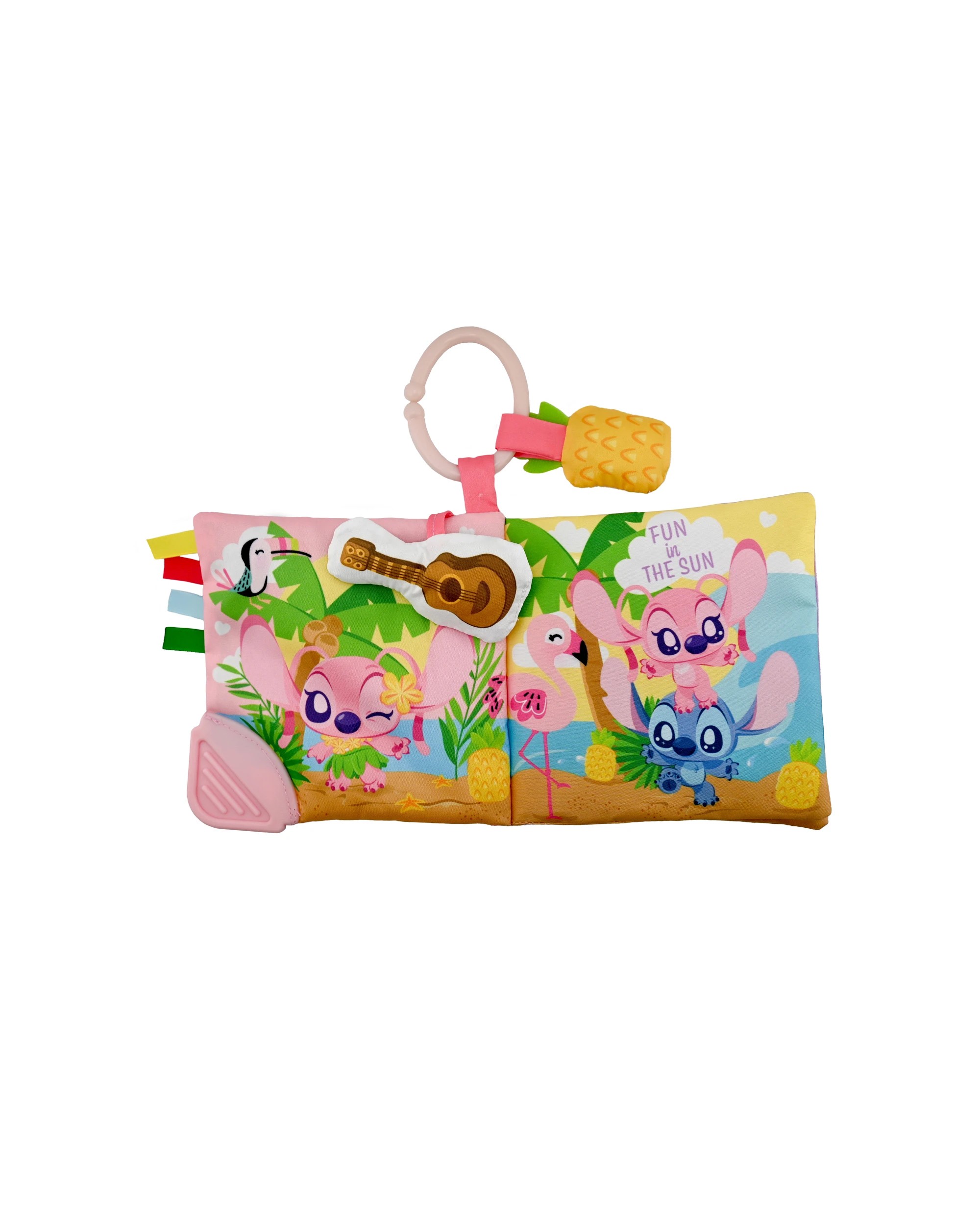 2 Disney Baby - Angel Soft Book Soft Toy - Birth+, 2 of 4