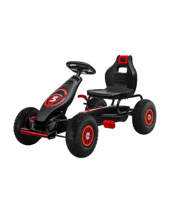 Kahuna G18 Kids Ride On Pedal Powered Go Kart Racing Style - Red