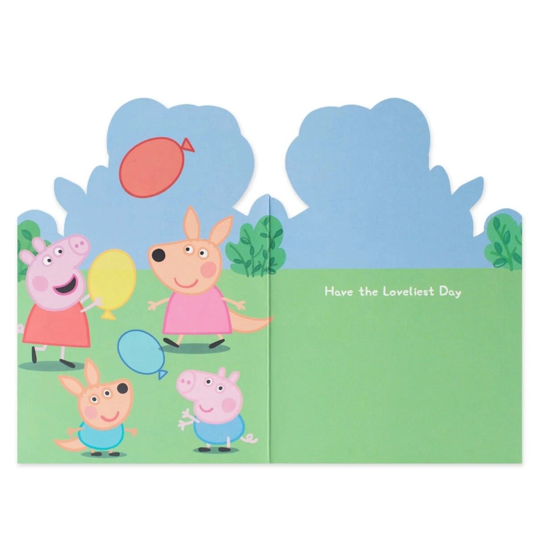 2 Hallmark Peppa Pig 1st Birthday Card - Garden Celebration, 2 of 3