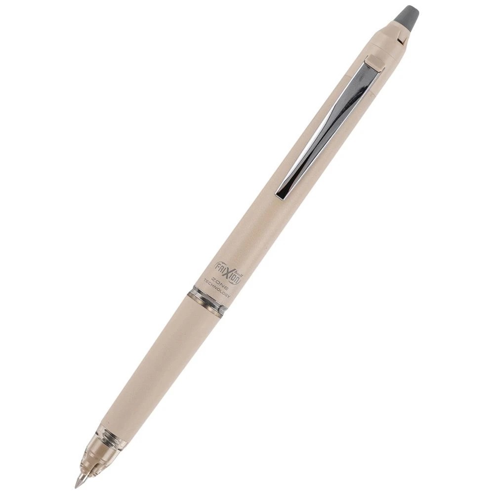 1 PILOT FriXion Zone Erasable Gel Pen 0.5mm Beige Barrel, 1 of 7
