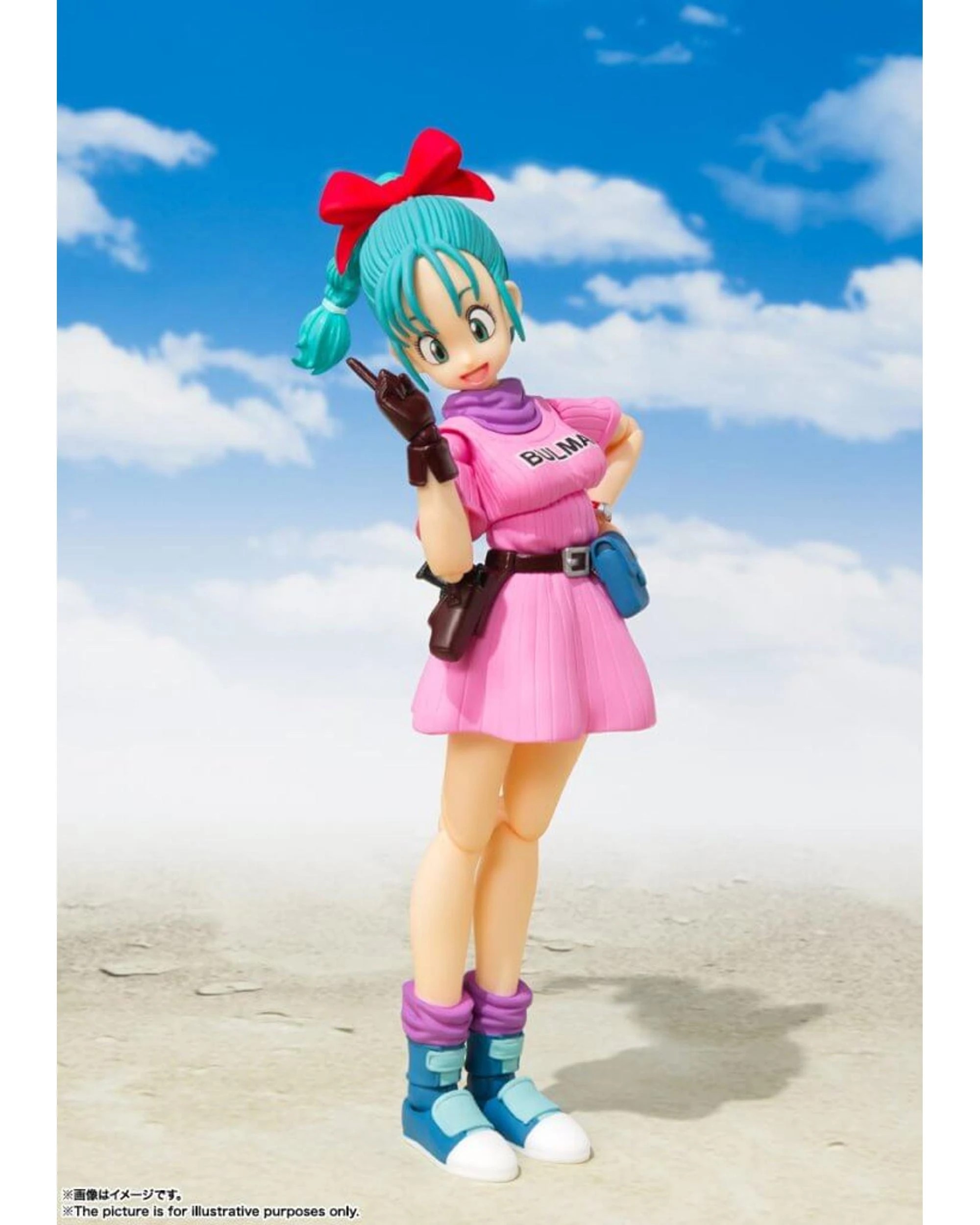 5 Tamashii Nations S.H.Figuarts Dragon Ball Bulma Adventure Begins Figure, 5 of 8