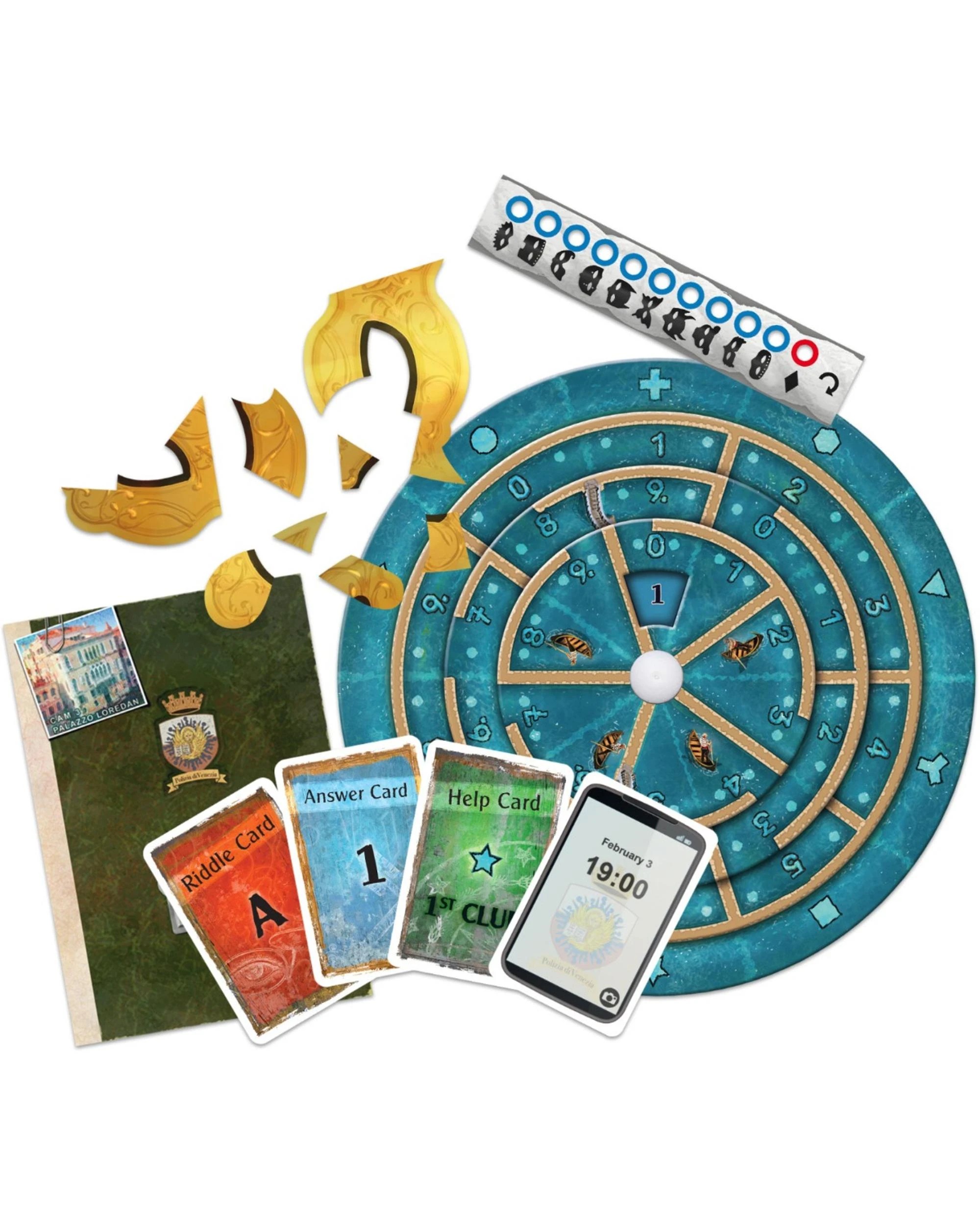 2 Exit the Game The Venice Conspiracy Puzzle Game, 2 of 3