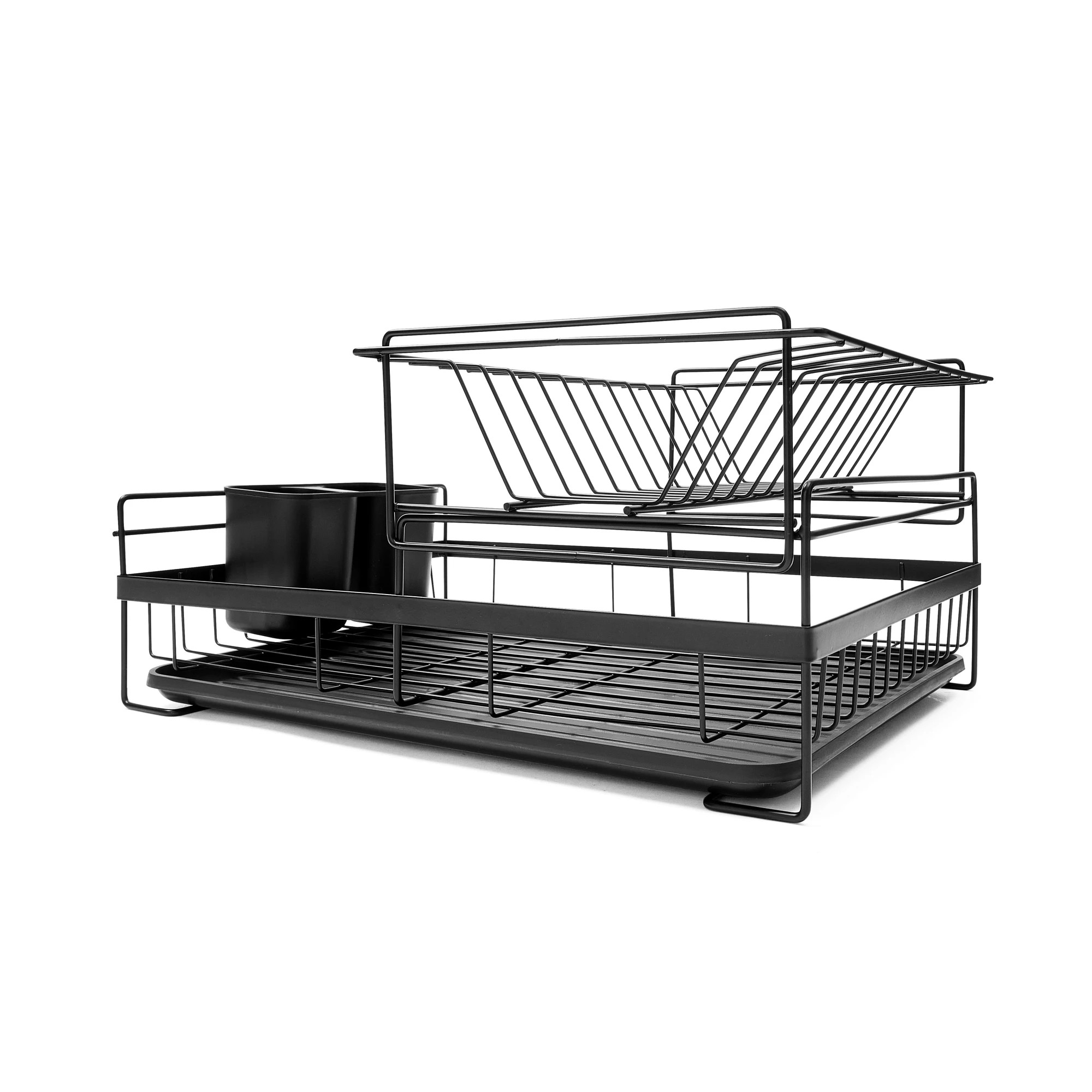 2 2 Tier Dish Rack - Black, 2 of 10