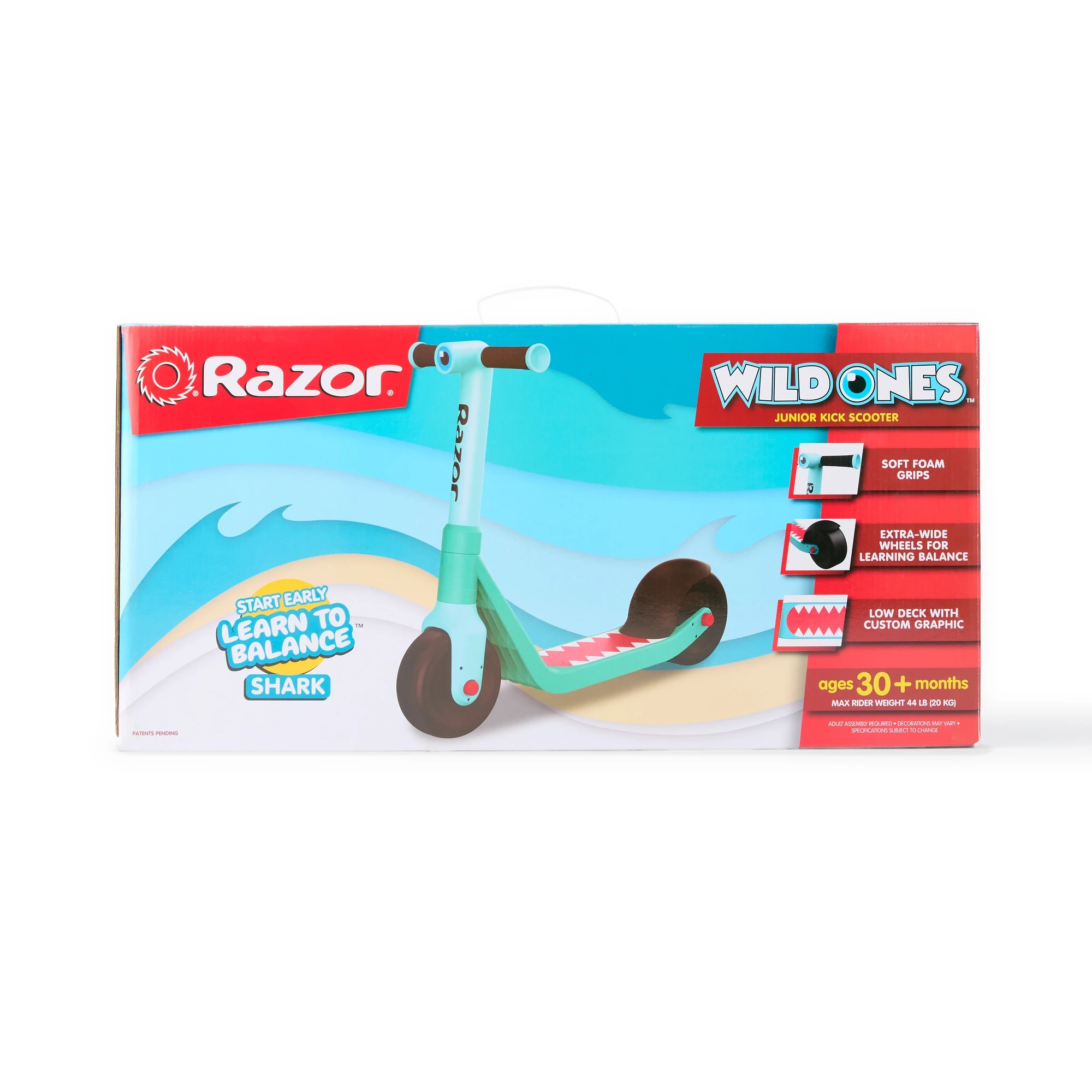 7 Razor Wild Ones Balance Scooter - Blue, 7 of 8