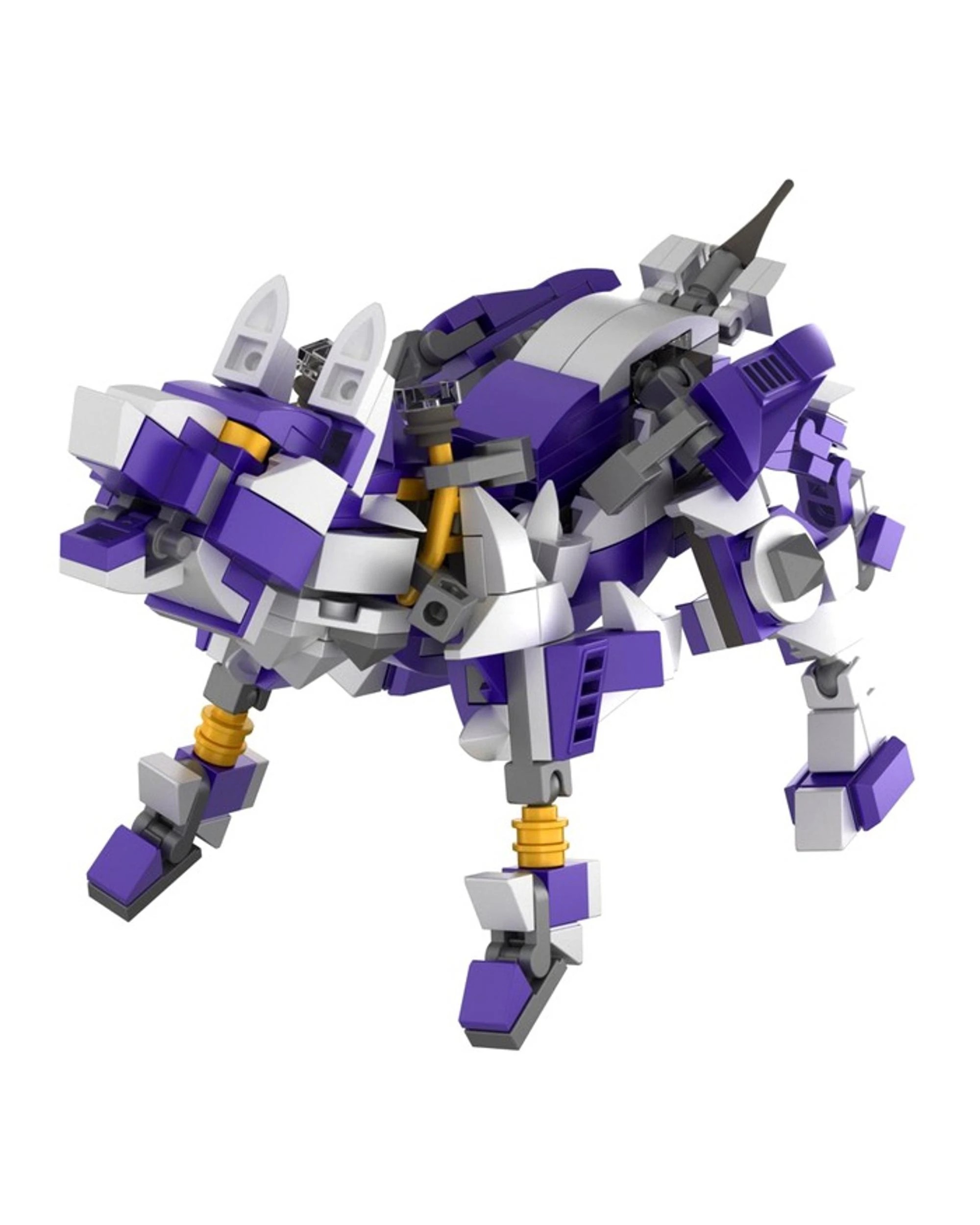 3 iM.Master Mechanical Master Five Generals Wolf Purple 340 Piece Model Kit - 6846 - Purple, 3 of 3