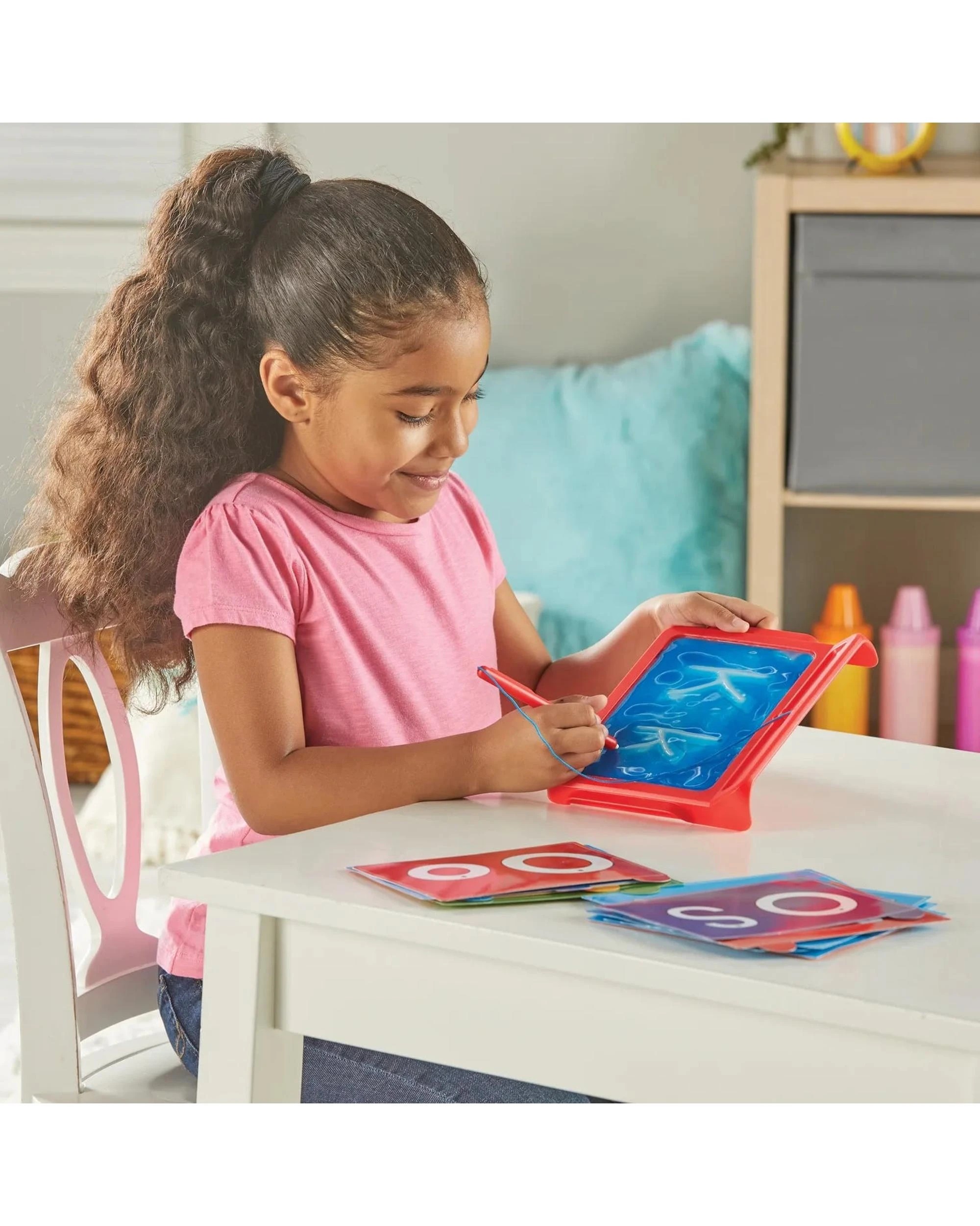 6 Hand2Mind Letter Tracing Sensory Pad, 6 of 8