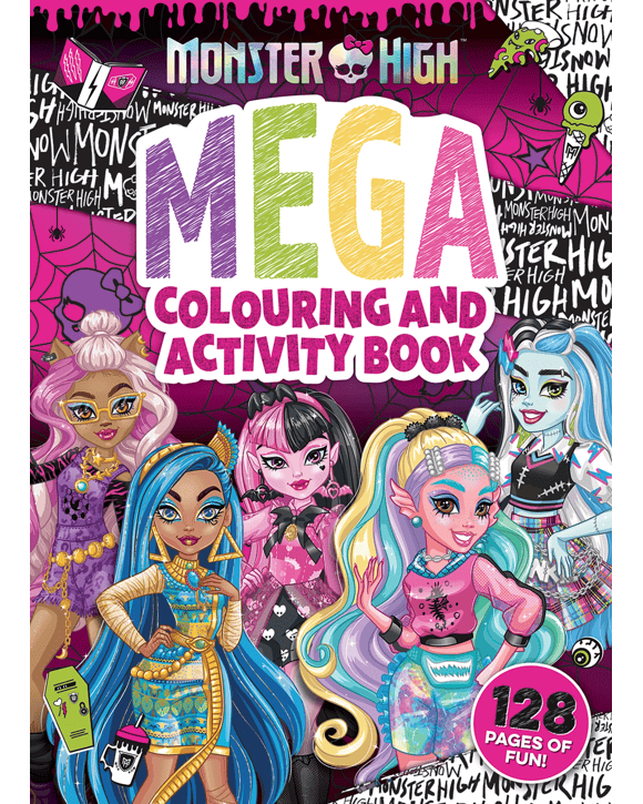 Monster High Mega Colouring and Activity Book
