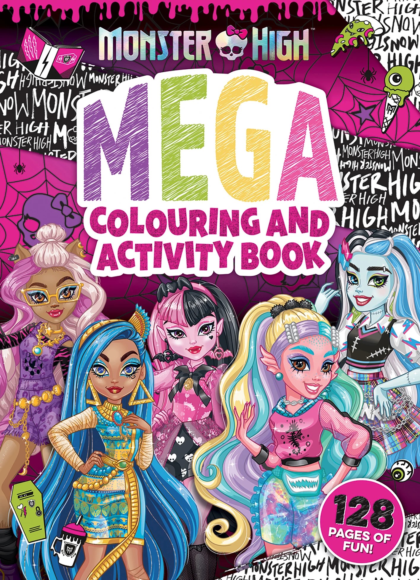 1 Monster High Mega Colouring and Activity Book, 1 of 1