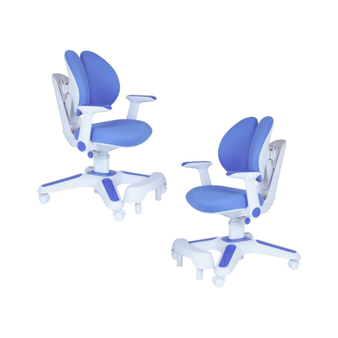 1 BR Home Ergonomic Kids Study Chair Set of 2 Height Adjustable, 1 of 10