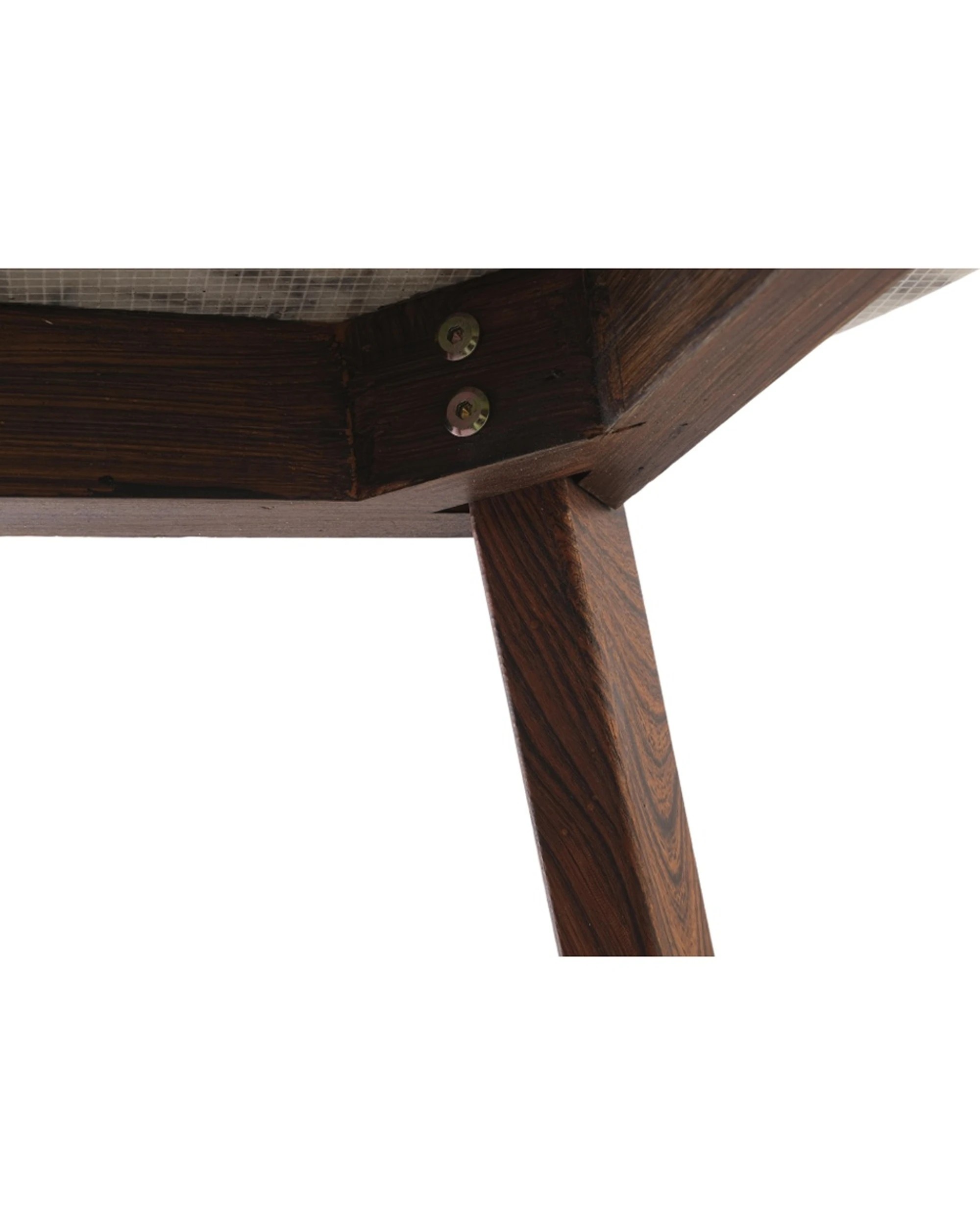 6 Codu Nero Walnut Side Table Timber Base Marble Top 60x50x50cm Oak - Natural, 6 of 9