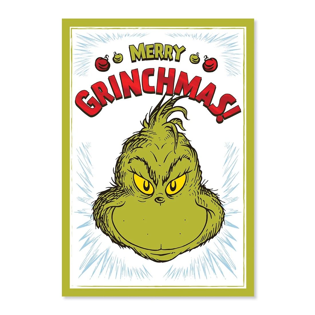3 Hallmark Christmas Card - Merry Grinchmas!, 3 of 3