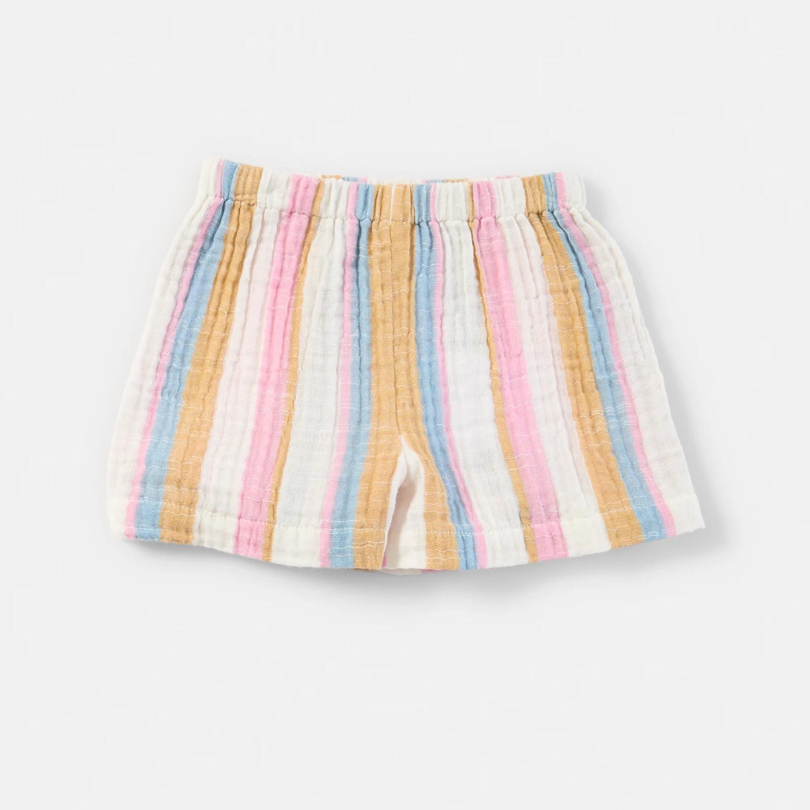 4 Sleeveless Double Cloth Set MULTI STRIPES, 4 of 6