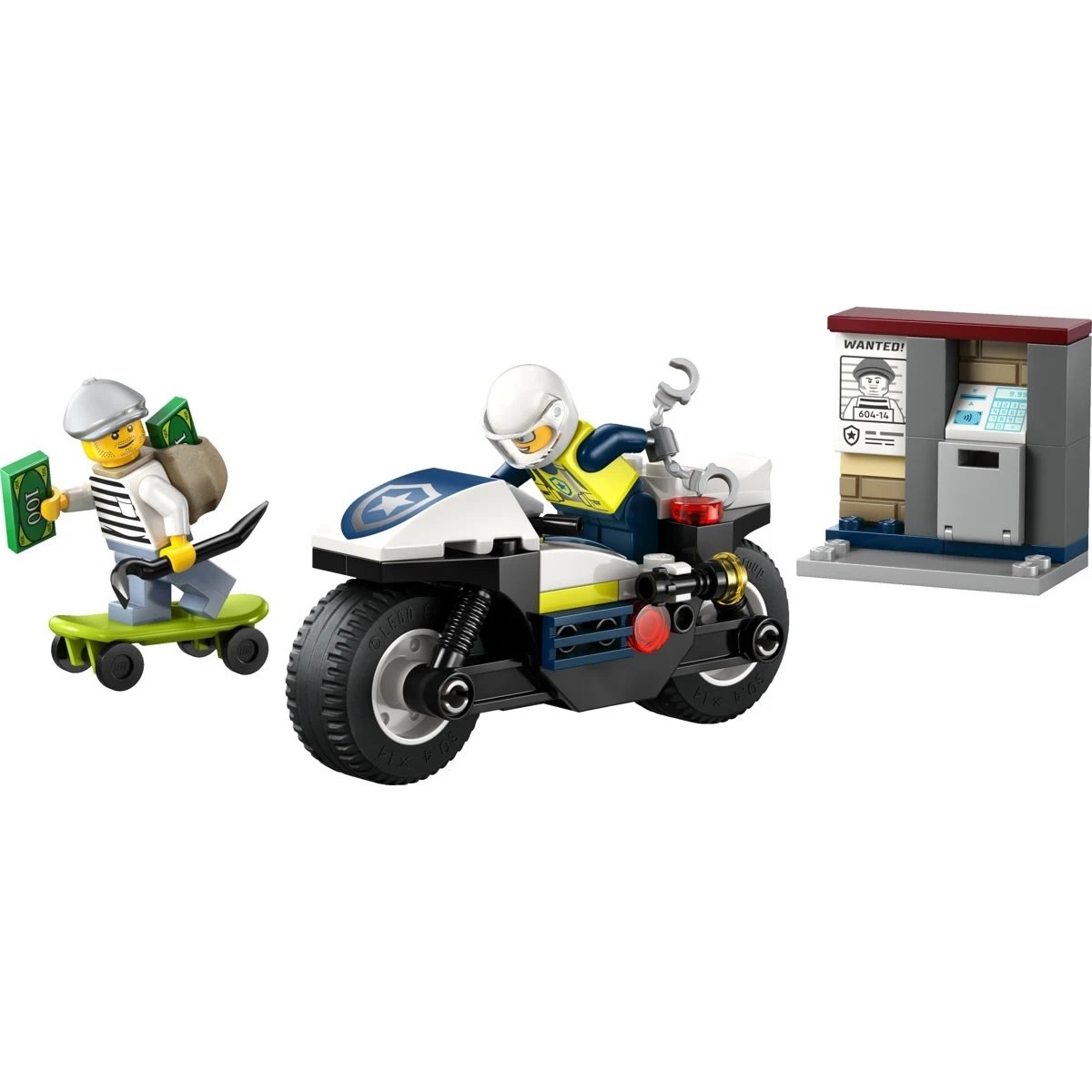 3 LEGO City Police Motorcycle Chase 60455, 3 of 10