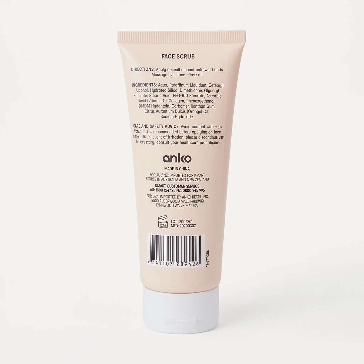 2 Vitamin C and Collagen Face Scrub 150ml, 2 of 2