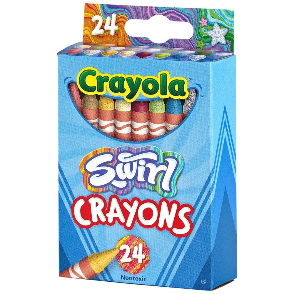 3 Crayola Swirl Crayons 24 Pack, 3 of 5