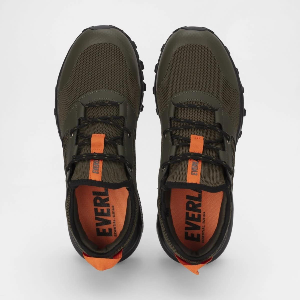 2 Everlast Mens Hiking Shoes Grn Khaki, 2 of 6