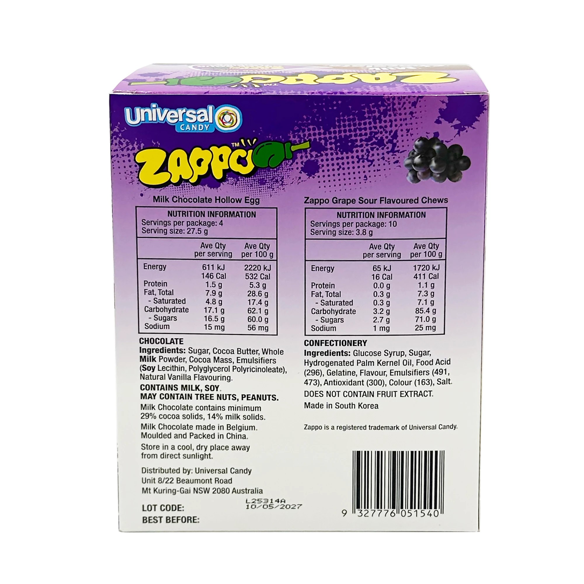 2 Zappo Milk Chocolate Egg, 2 of 2