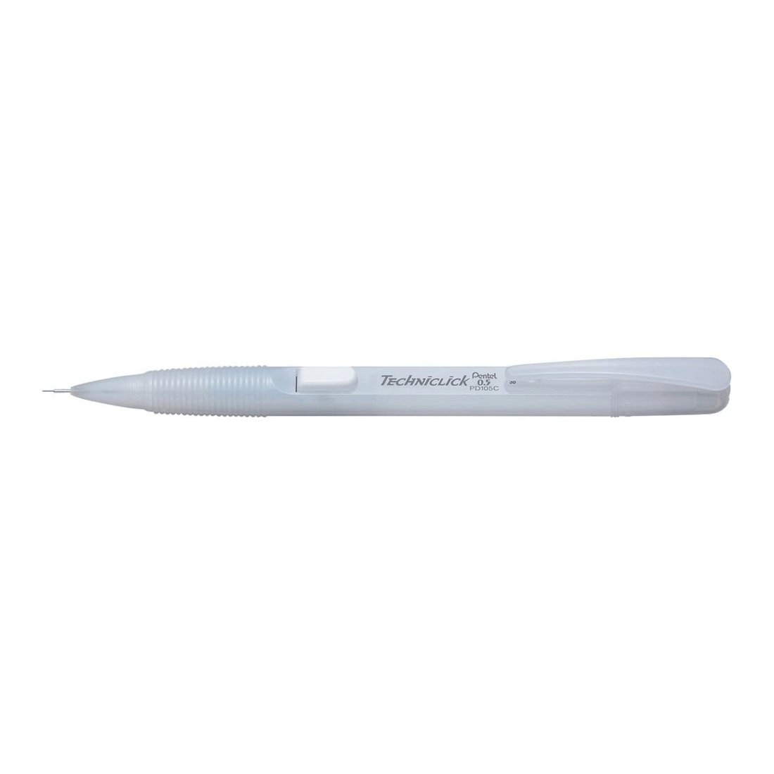 1 Pentel Techniclick Mechanical Pencil 0.5mm White, 1 of 1