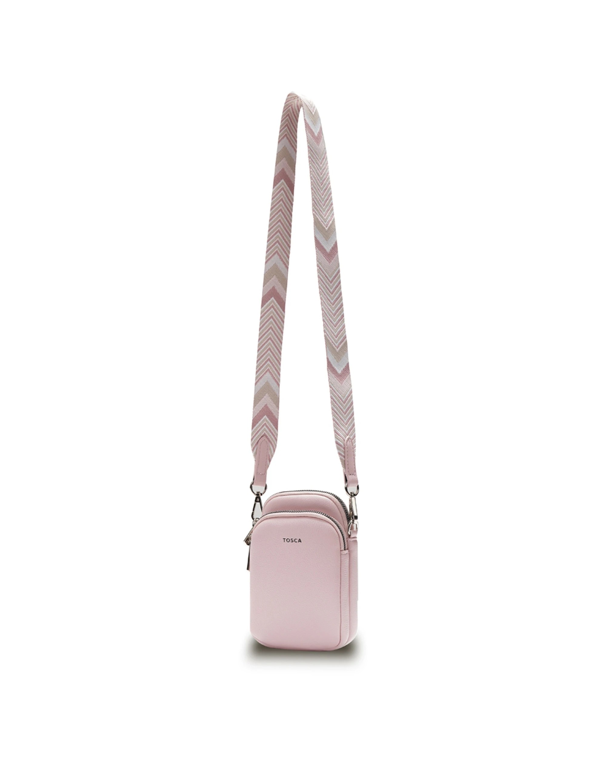 1 Tosca Crossbody Mini Utility Phone Bag - Pink, 1 of 3