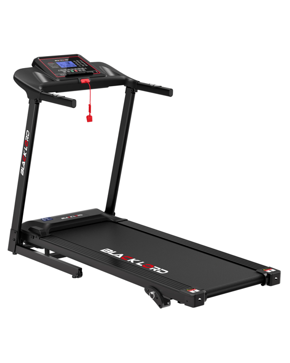 Black Lord Treadmill Electric Home Gym Fitness Exercise Equipment Incline 450mm