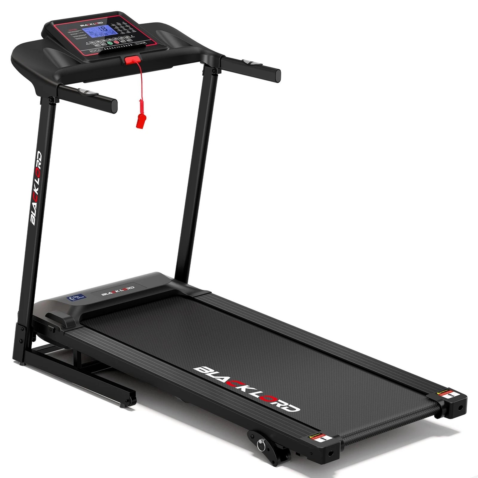 1 Black Lord Treadmill Electric Home Gym Fitness Exercise Equipment Incline 450mm, 1 of 4