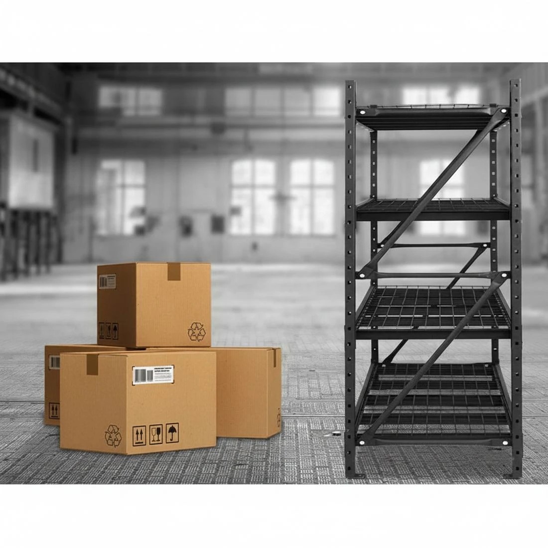 Giantz 2Mx2M Garage Shelving Warehouse Rack Pallet Racking Storage ...