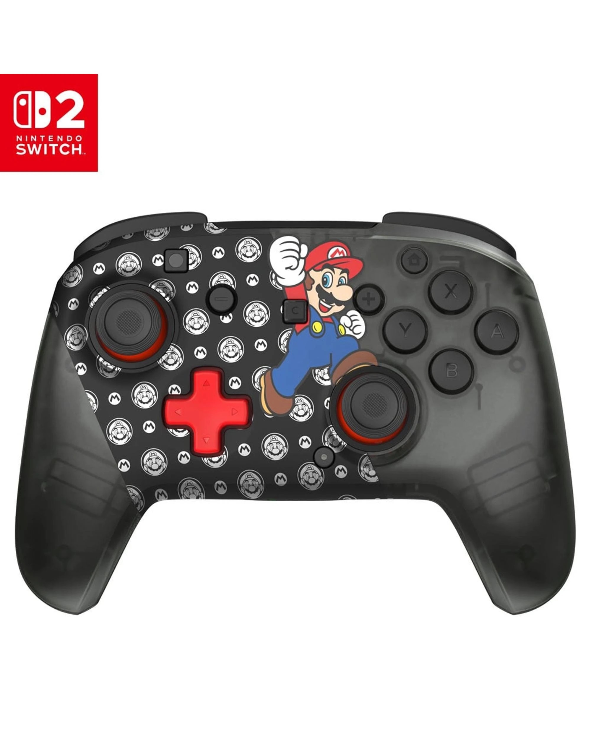 4 Turtle Beach Rematch Wireless Gaming Controller - Super Mario Jump for Nintendo Switch 2 - Black, 4 of 9