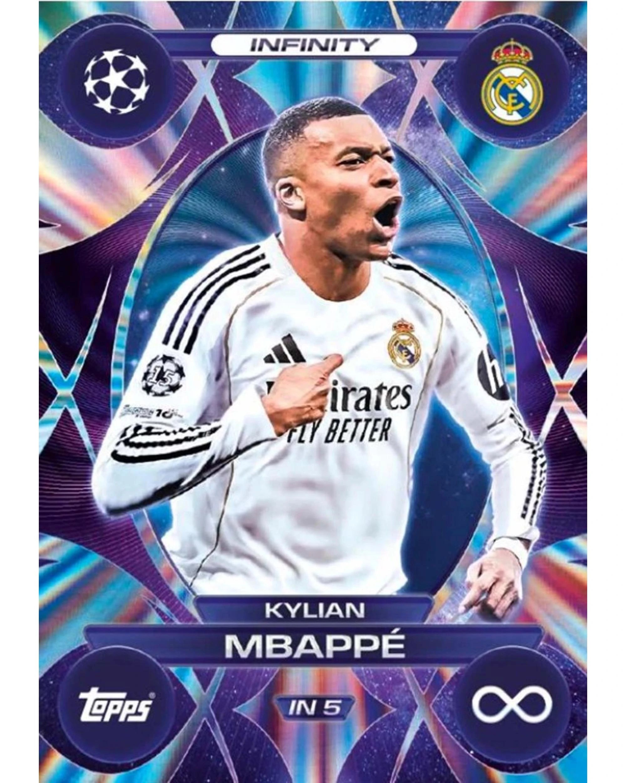 8 Match Attax UEFA Club Competitions 2025/2026 Edition Trading Cards Booster Box, 8 of 10