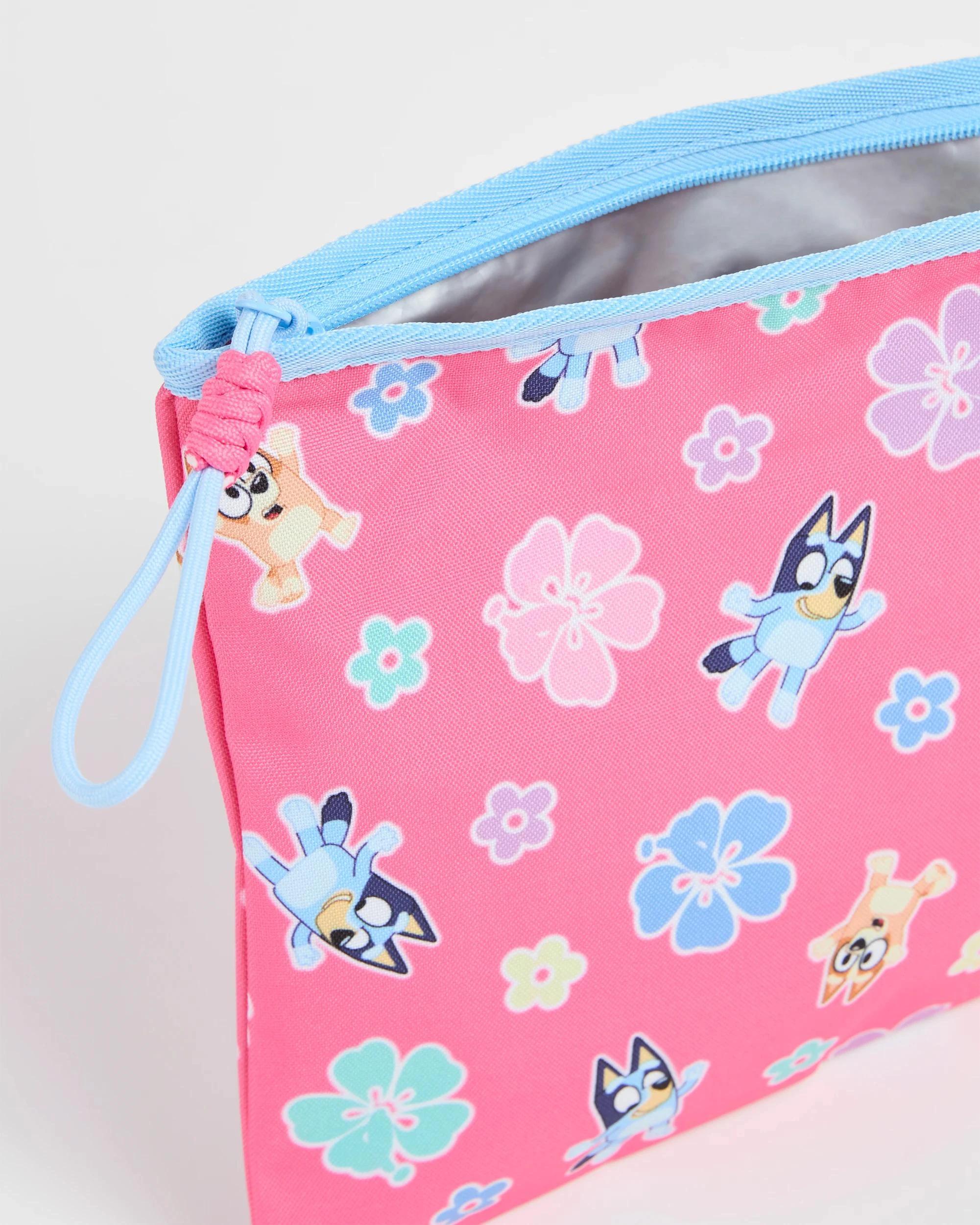 2 Kids Licensed Bluey Swim Bag PINK, 2 of 3