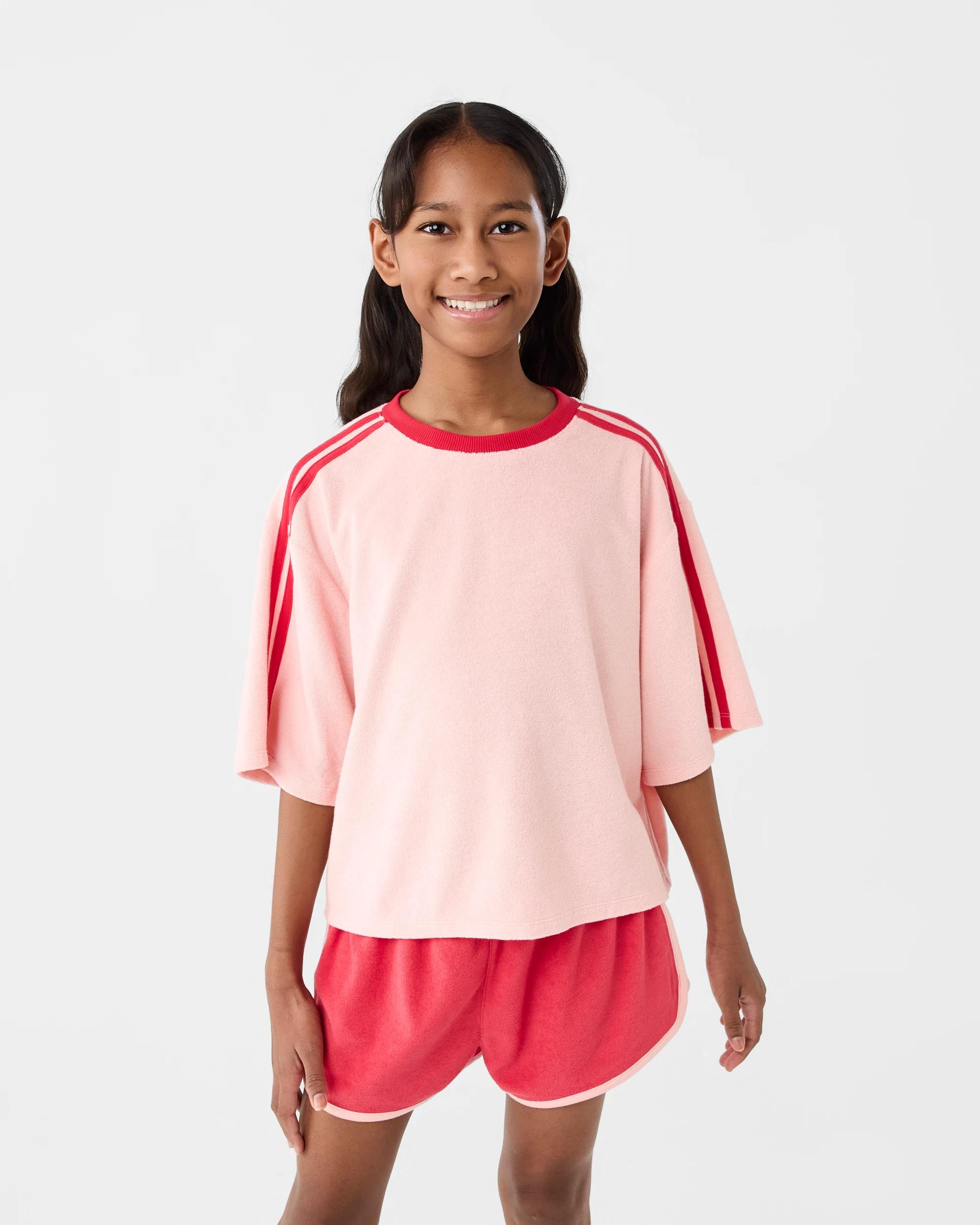 1 Short Sleeve Terry Set Aprct Mist, 1 of 9
