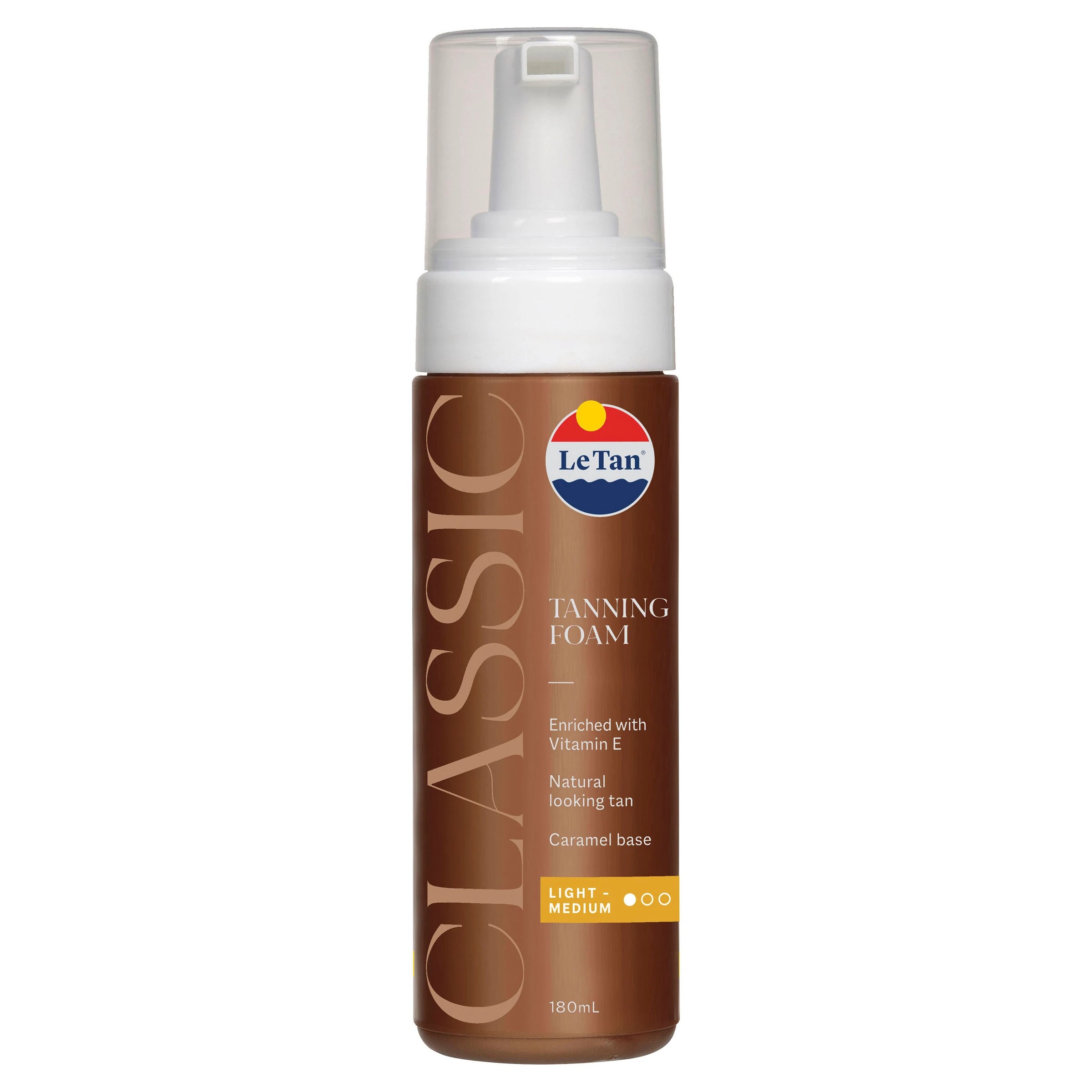 1 Le Tan Classic Self Tanning Foam 180ml - Light Medium, 1 of 5