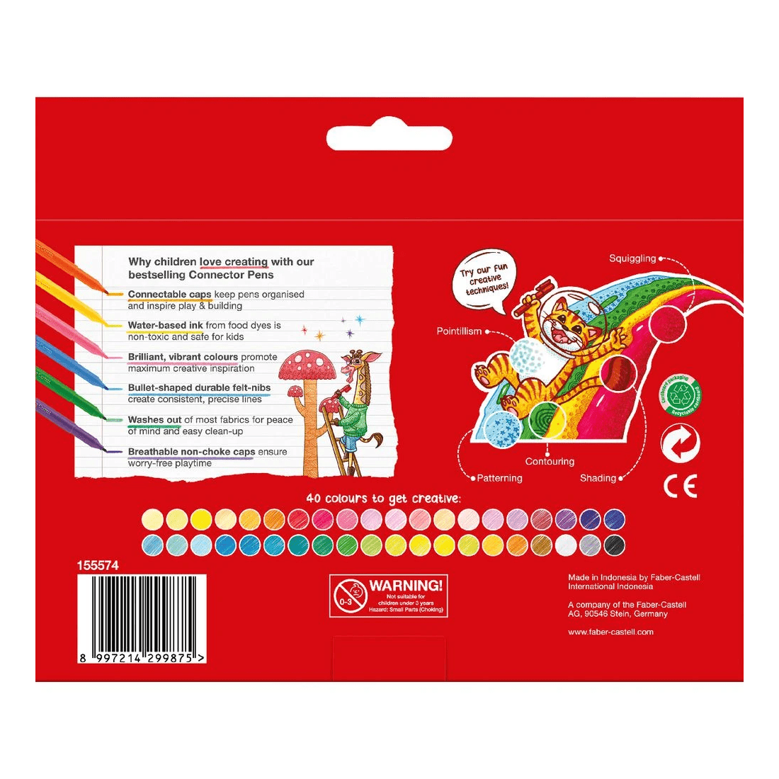 8 Faber-Castell Connector Pens 40 Pack, 8 of 10