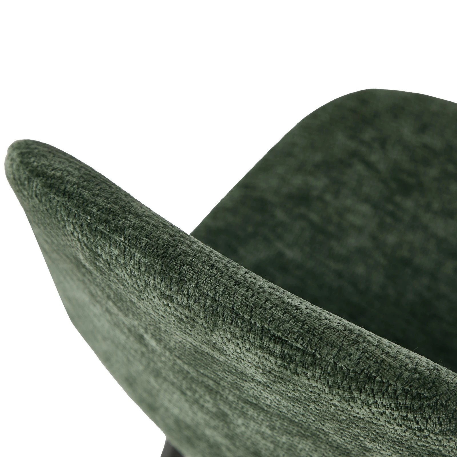 9 Oikiture 2x Dining Chairs Kitchen Accent Chair Lounge Room Chenille - Green, 9 of 9