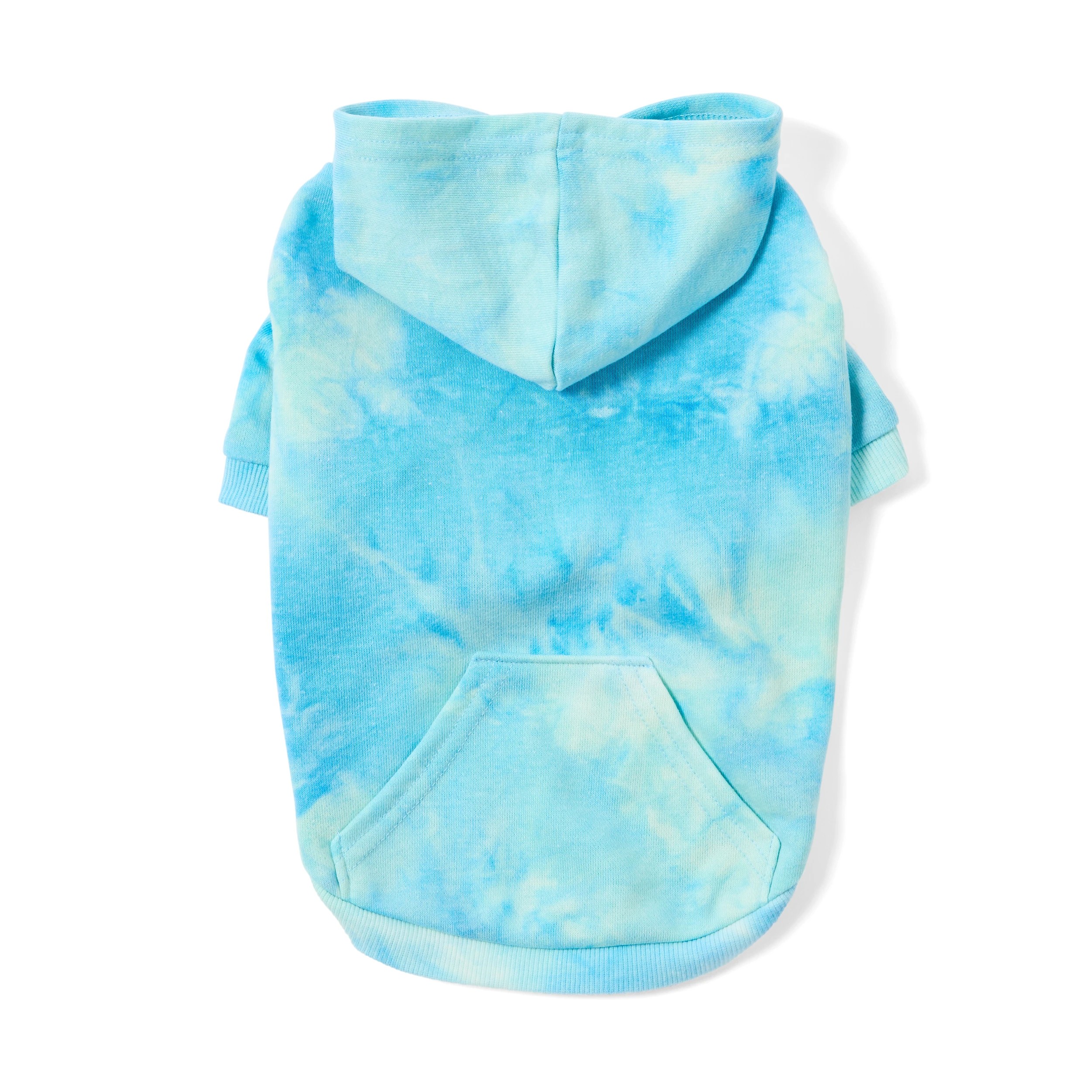 5 Pet Hoodie Tie-Dye - Medium, Blue, 5 of 10