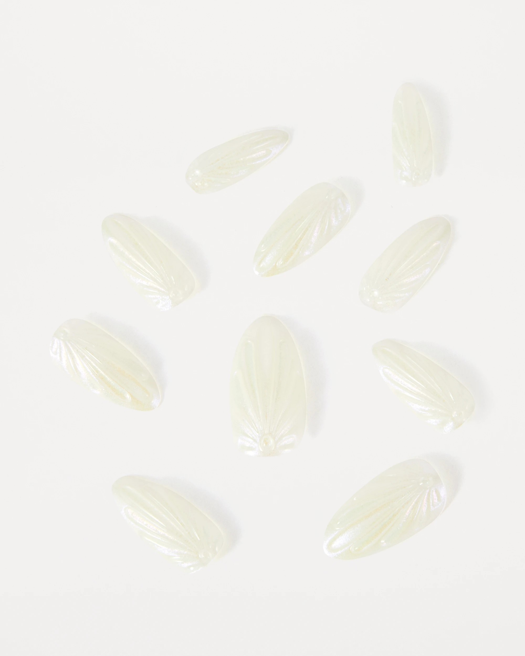 2 OXX Beauty 24 Pack Artificial Nails with Adhesive - Stiletto Shape, 3D Shell, 2 of 4