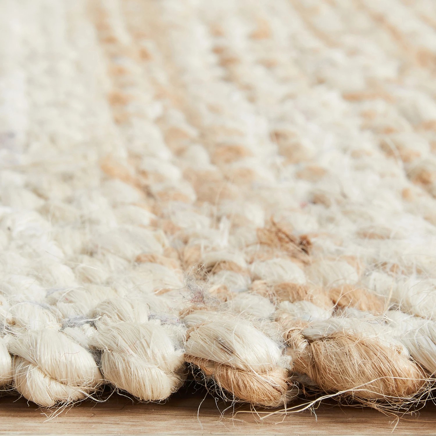 7 Common Ground Rugs Noosa 555 400x80cm Runner - Large Hand Braided Jute Rug - Natural, 7 of 8